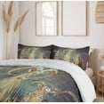 thumbnail image 6 of Ambesonne Animal Print Duvet Cover Sets, Capricorn Antlers, 2-Queen, Beige Charcoal, 6 of 7