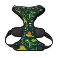 thumbnail image 5 of Picia Dinosaurs and Flowers No-Pull Dog Harness Reflective Front Clip Vest with Handle,Step-in Air Dog Harness,Adjustable 2 Metal Rings 4 Buckles,Easy to Put on & Take Off Large, 5 of 9
