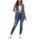 thumbnail image 2 of INSPIRE CHIC Chaleco de Mezclilla para Mujer Sin Mangas con Botones Longitud Media Casual Talla 3XL Azul, 2 of 6