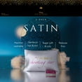 thumbnail image 2 of Disney Princess Jasmine Beauty Silky Satin 2 Pack Standard Pillowcase Set for Hair and Skin, 2 of 6