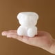 thumbnail image 4 of Molde para cubitos de hielo de Silicona BuyWeek con forma de oso color Blanco, 4 of 12