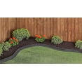 thumbnail image 6 of Rubberific Flexible Rubber L Shape Landscape Brick Face Edging Border for Gardens, Lawns, and Landscaping - 6 Pack (Gray), 6 of 18