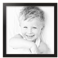 thumbnail image 2 of ArtToFrames 18" x 18" Raw Edge Black Picture Frame, 18x18 inch Black MDF Poster Frame (WOM-4460), 5 Pack, 2 of 8