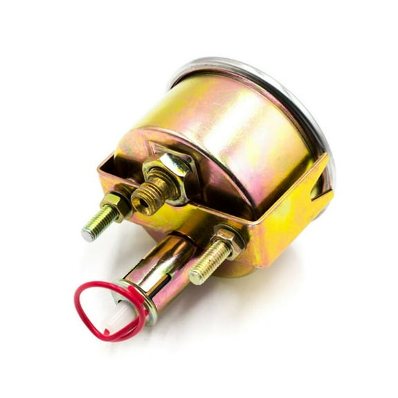 Durable High Quality Practical Oil Press Pressure Gauge Black Replacement 0 ~ 80 Psi 2 Inch Car Mechanical Meter Fangkenuo