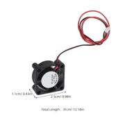 COMPUKAS Quiet Small CPU Cooling Fan with Powerful Airflow and Easy Installation for Efficient Computer Performance