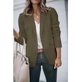 thumbnail image 4 of Womens Casual Blazers Open Front Long Sleeve Work Office Jackets Blazer, 4 of 10