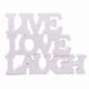 thumbnail image 1 of 3 different sizes white Aesthetic Table Decor for Home or Office, Desk or Shelf. Quirky Room Decoration showpiece, 1 of 5