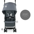Hauck Sport T13 Lightweight Folding Compact Stroller, Piedra Antracita