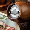 thumbnail image 4 of Manual Pepper Grinder Hand Crank Pepper Mill Adjustable Coarseness Ceramic Core Portable Hand Operated Grinder for Kitchen Cooking Bbq Camping Home Use Electric Blender Mixer,Food Mixer,Smoothie Blen, 4 of 9