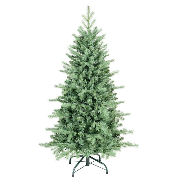 Lápiz delgado Christmas Tree ClouFairy de abeto azul de 4 pies con 566 puntas