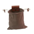 thumbnail image 3 of Almencla Foldable Fruit Berry Picking Bag Belt Mounted Wear Resistant Multifunctional Dark Brown, 3 of 8