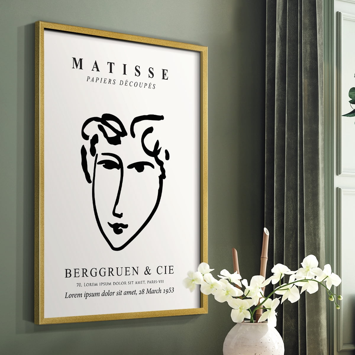 Matisse LXXVI Framed Print - Solid Wood