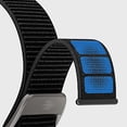 thumbnail image 4 of Sangle en Nylon Prête pour la Randonnée pour Smartwatch Design Robuste Tissage Respirant Ajustement Universel pour Aventures en Plein Air Compatible avec Smartwatch, 4 of 8