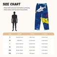 thumbnail image 3 of Fotbe Cartoon Shark Pantalones de Pijama para Mujer, Pantalones de Dormir, Pantalones Pj con Cordón y Bolsillos-XX-Large, 3 of 6