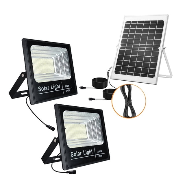 Solar Led Light Outdoor Spotlight Flood Light With Solar Panel Waterproof Solar Street Light With Remote Solar Garden Light ,Wide Application