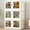 White, variant on BROVIEW 460 QT Stackable Collapsible Storage Bins with Individual Lids, Wheels & Doors, Large Plastic Latching Boxes Closet Organizers and Storage Cabinet Shelves, for Home, Office, 4-Pack, White