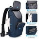 thumbnail image 3 of Bolso Impermeable BANGE para Hombre Bandolera Cuerdas Azul, 3 of 3