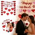 thumbnail image 2 of Valentine's Day Party Banner With Heart Balloons And For Celebration, 2 of 7