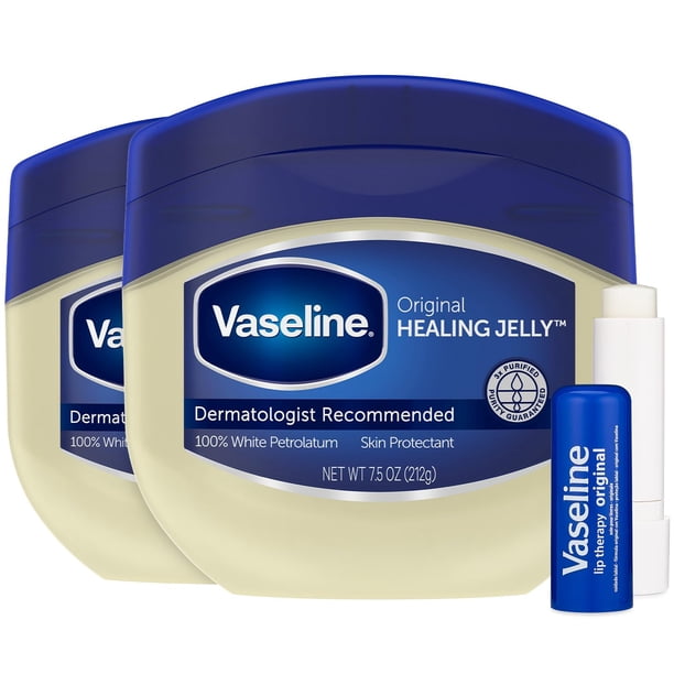 Jalea curativa original de vaselina protectora para la piel, 220 ml, paquete de 2
