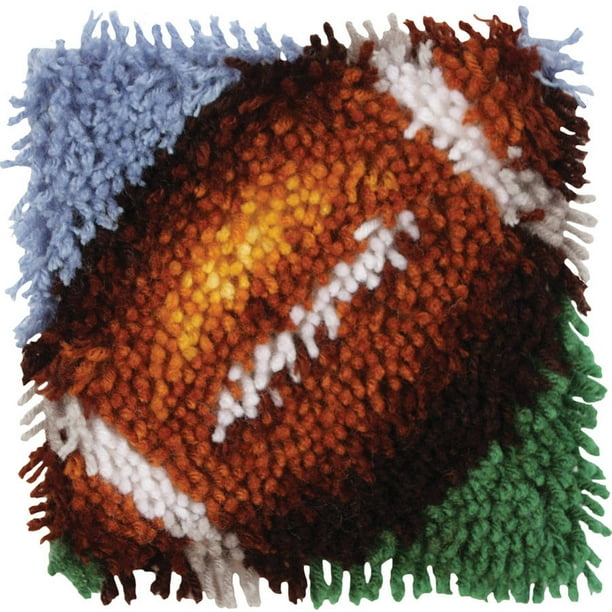 Wonderart Latch Hook Kit, 8" x 8"