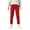 Red, variant on Boys Girls Active Pants Jogger Sweatpants With Pockets Kids Trousers Casual Solid Pants Loose Fit Boys Pants Beige 6-7 Years