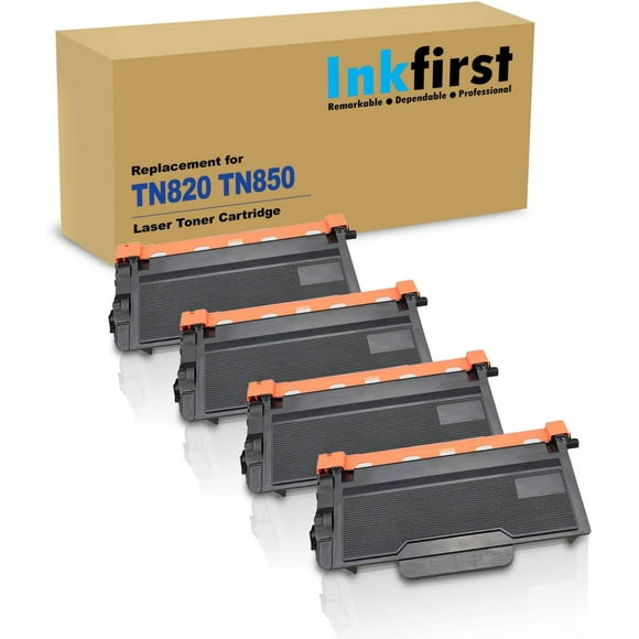 TRAHOO-4 High Yield ® Toner Cartridge TN-850 TN-820 (TN850 TN820) Compatible Remanufactured for Brother TN-850 TN-820 Black MFC-L5700DW MFC-L5850DW MFC-L5900DW MFC-L6700DW MFC-L5800DW MFC-L6750DW MFC