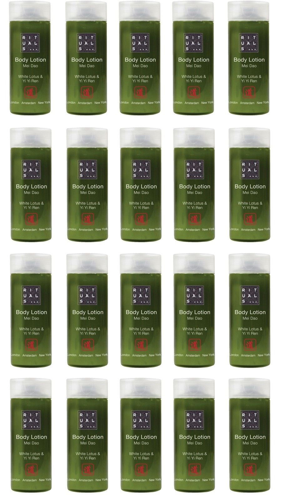 Rituals Radisson Mei Dao White Lotus & Yi Yi Ren Body Lotion. Lot of 20.