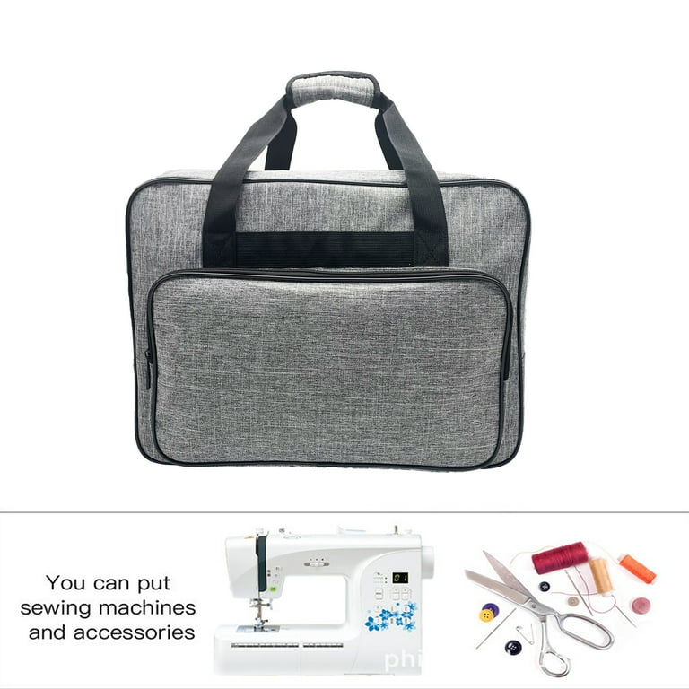 Brother hard cover universal sewing machine carrying storage travel case top selling items hotsell