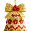 thumbnail image 3 of KIT Navidad Santa Claus Bell Adorno para Amigos Y Familiares () Amarillo, 3 of 9