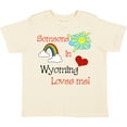 thumbnail image 3 of Inktastic Someone in Wyoming Loves Me Boys or Girls Toddler T-Shirt, 3 of 5