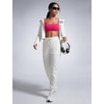 thumbnail image 3 of Sujetador deportivo CRZ YOGA Butterbreeze con cuello redondo Granita Pink, 3 of 4
