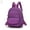 Light purple, variant on Mini Nylon Backpack Purse for Women Lightweight Anti-theft Travel Backpack Daypack Casual Shoulder Handbag "Lake Green"