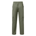 thumbnail image 5 of Durable Men's Cargo Pants Work Trousers with Multiple Utility Pockets for Outdoor Adventure and Daily Casual Wear, 5 of 5