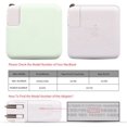 thumbnail image 3 of MacBook Silicone Power Adapter Cover Case for Apple MacBook Pro 13 2020 (A2251/A2289), Light, 3 of 7