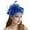 Blue, variant on Baberdicy Women's Vintage Fascinator - Feather Flower Headband - Wedding/Tea Party Hair Clip - Retro Cocktail Hat - Gift Packaging Gold,One Size