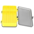 thumbnail image 2 of Fishing Lure Box Reversible Lure Case Double Sided Plastic Bait Storage Box OrganizerYellow, 2 of 14