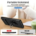 thumbnail image 3 of KOMI pour Google Pixel 8, Étui avec Protecteur d'Écran, Béquille Anneau Réglable à 360° Intégrée, Protection Militaire, Armure Antichoc - Noir, 3 of 5