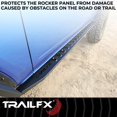 thumbnail image 4 of TrailFX Running Board ORB003 TFX Overland Running Board; Tube; Bolt On; Powder Coated; Matte Black; Steel; With Two Step Area Per Bar, 4 of 9
