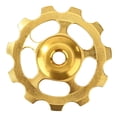 thumbnail image 1 of Accesorios para bicicletas Rodillo de guía de rodamiento de cerámica para rueda jockey de cambio trasero MTB 11T (dorado) Hugtrwg Para estrenar, 1 of 8