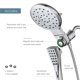 thumbnail image 3 of Rociador de ducha con regadera de mano Moen 220C3 Verso 18 cm Chrome, 3 of 9