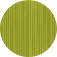thumbnail image 1 of Ahgly Company Machine Washable Indoor Round Transitional Dark Yellow Green Area Rugs, 5' Round, 1 of 7