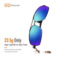 thumbnail image 6 of Bloomoak Polarized Sunglasses for Men Women, Classical Design | Semi-Frame | Metal Rivets | UV400 Protection, 6 of 8