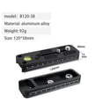 thumbnail image 2 of Camera Release Plate Telephoto Lens Support Quick Plate Aluminium Long Slide Rail Nodal For Dslr Camera With 3/8 1/4 ,Easy to Use, 2 of 7