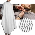 thumbnail image 4 of HAIR HAIRCUT DYEING CLOTH HAIRDRESSING APRON STYLING FOR BARBER BEAUTY SALON BROWN, 4 of 7