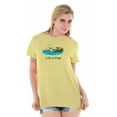 thumbnail image 3 of Jet Ski Accident Broken Funny Novelty Men's Graphic T Shirt Tees Brisco Brands X, 3 of 6