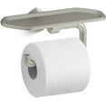 thumbnail image 4 of Kohler K-27128 Occasion Wall Mounted Euro Toilet Paper Holder - Matte Black with Moderne, 4 of 7