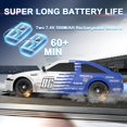thumbnail image 4 of RC Drift Car Desdoni a escala 1/16 4WD de alta velocidad con luces LED, 4 of 6