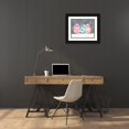 thumbnail image 3 of Rutledge, Jennifer 18x15 Black Ornate Wood Framed with Double Matting Museum Art Print Titled - Bird Trio II, 3 of 4