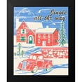 thumbnail image 2 of Wang, Melissa 12x14 Black Modern Framed Museum Art Print Titled - Home for Christmas VI, 2 of 5