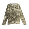 thumbnail image 5 of Men’s Camouflage Pullover Hoodie With Adjustable Drawstring Lightweight Soft Fleece Sweatshirt For Outdoor Activities,Size M-3XL, 5 of 6